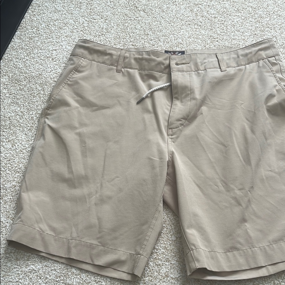 Men's Faherty tan shorts